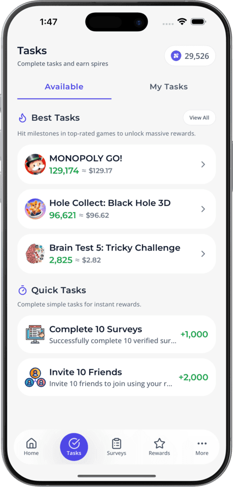 Play Games and Earn Cash